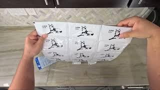 Luna ice Packs 36 pack unboxing | LUNA ICE DRY ICE PACKS