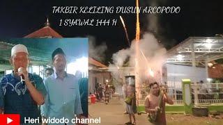 TAAKBIR KELILING DUSUN ARCOPODO 1 SYAWAL 1444 H