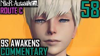 Nier Automata Walkthrough Part 58 - 9S Awakens: His New Goals (Route C)