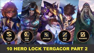 10 Hero Instan Kill Terbaik Counter Meta Core Jungler Part 2