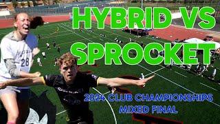 Hybrid vs Sprocket | Mixed Final | 2024 USA Ultimate National Championships