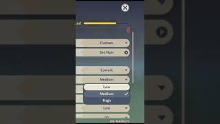 genshin impact graphics settings for potato phone's like mine