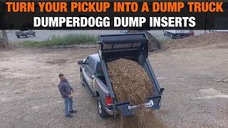 Turn Your Pickup Into a Dump Truck with a DumperDogg® Dump Insert