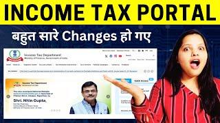 Income Tax Website पर new features हुए launch अब तो बच्चा भी Use कर लेगा I Law Wali