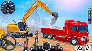 City Construction Simulator 3D - Excavator Bridge Road Building - Android GamePlay