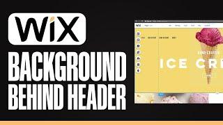 How To Add Background Image Behind Header On Wix