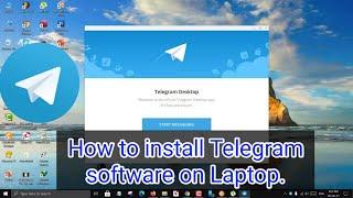 How to install Telegram software on Laptop | Myanmar Tech.