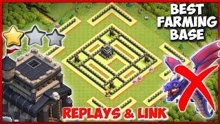 Th9 Anti Dragon  Base (2021) | Th9 Anti Drag Farm Base With Replay (Link)