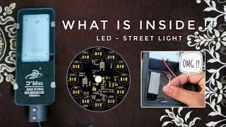 LED Street light | What is inside | Teardown | DMak | Unboxing | Why so Curious