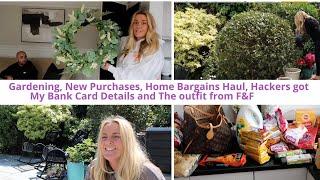 HUGE Home Bargains Haul, Gardening & New Purchases & You Won't Believe What I found In My Garden