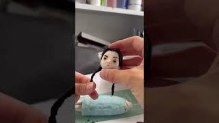 Making puppets for Stop Motion: Wednesday Addams - Adeena Grubb  #SHORTS | Domestika English
