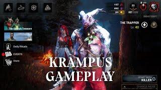 Krampus Trapper Gameplay - Killer Rank 1 | Dead By Daylight Mobile