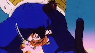 DBZ Yajirobe Cuts off Vegeta's Tail - (Faulconer Re-Mix) 1080p HD