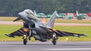 RAF TYPHOON MESMERISING DISPLAY at RIAT 2024 - 4K