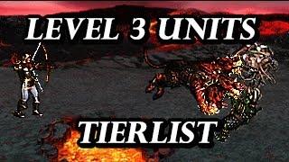 TRIPLE UPGRADE UNITS!! | Heroes 3 HotA Tier 3 creature TIER LIST!