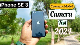 iPhone SE 3 Camera Test 2024- Cinematic Mode? & Portraits Test