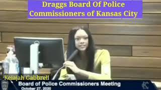 Keiajah Gabrell dragging the police commissioners for FILTH!!!!