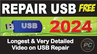 How To Repair a USB Free 2024 | Fix USB Urdu/Hindi Tutorial