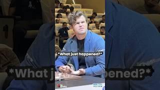 Unbelievable BLUNDER SHOCKS Magnus Carlsen  #magnuscarlsen #nodirbekabdusattorov #chess