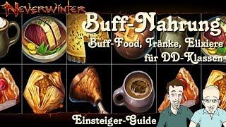 NEVERWINTER: Buff-Nahrung Food, Tränke, Elixiere für DD - Einsteiger Guide Anfänger Tipp PS4 deutsch