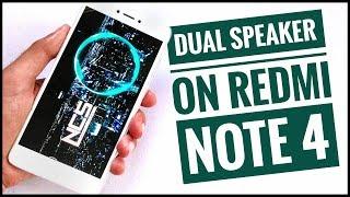 Enable Dual Speaker on Redmi Note 4 in just 2 minutes!!! ROOT Method