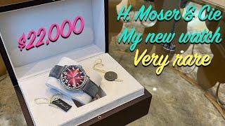 4K Unboxing & Review H. Moser & Cie Heritage dual time 8809-1200 high horology