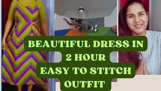 Western outfit ||Easy way of stitching ||2 hour to make