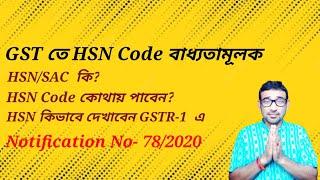 HSN Code Use in GST Return Filing & GST Sales Invoice