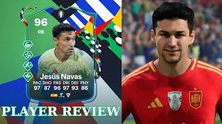  96 EURO PATH TO GLORY Jesus Navas Player review - EA FC 24