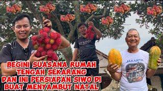 BEGINI KONDISI RUMAH TENGAH SEKARANG DAN INI PERSIAPAN SIWO BUAT NYAMBUT NATAL‼️