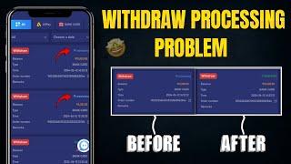 Color Prediction Withdraw Processing Problem | Tiranga Game  Withdraw Processing Problem