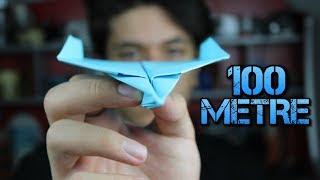 EASY PAPER PLANE - How to make a paper airplane that FLIES 100 Feet