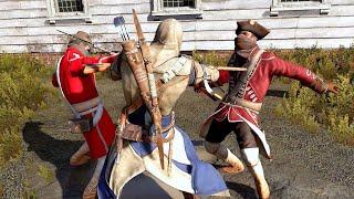 Assassin's Creed 3 Remastered Unarmed Combat with Connor`s Original Outfit Subscriber Req Ep 73