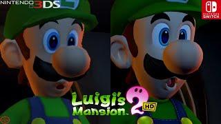 Luigi's Mansion 2 HD - 3DS VS Switch [Intro Comparison]