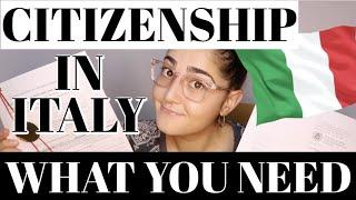 EVERY DOCUMENT NEEDED For ITALIAN CITIZENSHIP JURE SANGUINIS