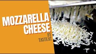 MOZZARELLA CHEESE | HOME-MADE | PIZZA CHEESE | EASY AND QUICK RECIPE | Tasteat