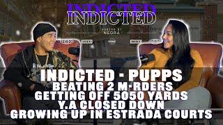 Indicted - Pupps -  Beating 2 Mrders, Getting off 5050 Yards, Y.A Closing, Raised in Estrada Courts