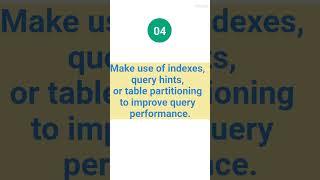 sql interview questions - how to optimise sql query #sql #sqlinterviewquestions #datascience