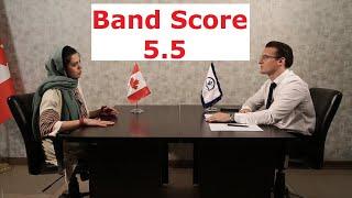 IELTS Speaking test band score 5.5 with feedback