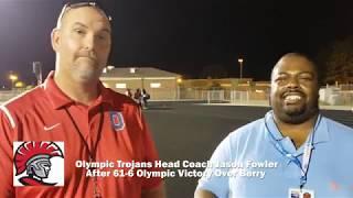 Postgame Interview - Olympic Head Coach Jason Fowler