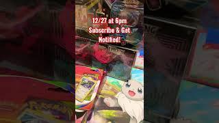 POKEMON CARD LIVESTREAM TOMORROW!