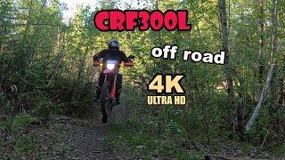 CRF300L OFF ROAD IN 4K