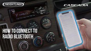 Freightliner Cascadia Instructional Video - Bluetooth Radio