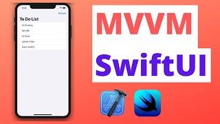 SwiftUI MVVM with ObservableObject & Published (Swift 5, Xcode 12, 2020) - iOS Development