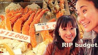 OSAKA Kuromon Market Tour w/ Experience Japan with Yuka | JAPANESE SEAFOOD Street