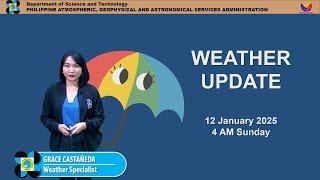 Public Weather Forecast issued at 4AM | January 12 , 2025 - Sunday