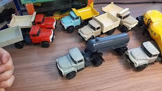 Коллекция грузовиков ЗиЛ "Электроприбор", "Микромодель", конверсии 1:43