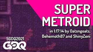 Super Metroid by Oatsngoats, Behemoth87, ShinyZeni in 1:17:14 - Summer Games Done Quick 2021 Online
