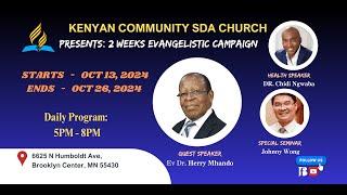 Sabbath Service 10/26/2024