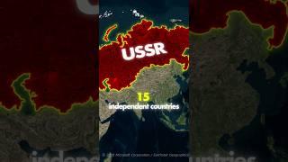 What countries are separated from USSR? #ussr #shorts  #country